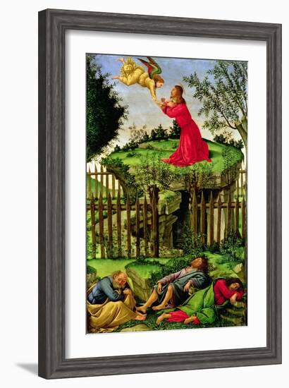 The Agony in the Garden, circa 1500-Sandro Botticelli-Framed Giclee Print