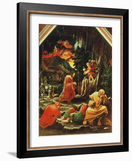 The Agony in the Garden, from the St. Florian Altarpiece, c.1515-Albrecht Altdorfer-Framed Giclee Print