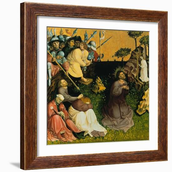 The Agony in the Garden. the Wings of the Wurzach Altar, 1437-Hans Multscher-Framed Giclee Print