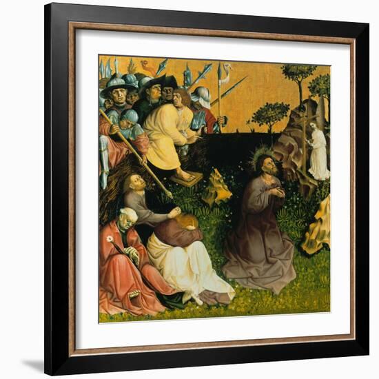 The Agony in the Garden. the Wings of the Wurzach Altar, 1437-Hans Multscher-Framed Giclee Print