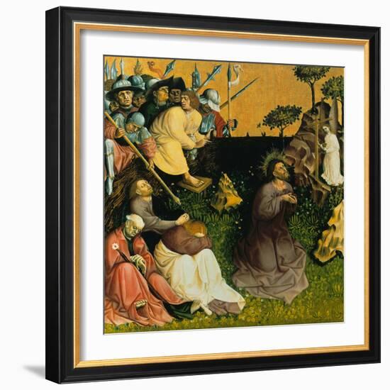 The Agony in the Garden. the Wings of the Wurzach Altar, 1437-Hans Multscher-Framed Giclee Print