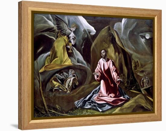 The Agony in the Garden-El Greco-Framed Premier Image Canvas