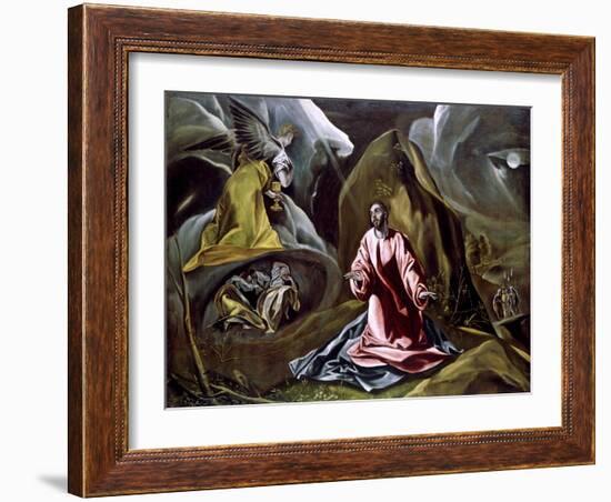 The Agony in the Garden-El Greco-Framed Giclee Print