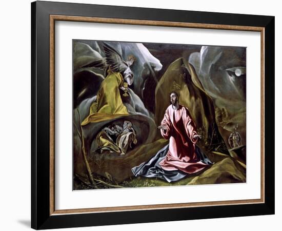 The Agony in the Garden-El Greco-Framed Giclee Print