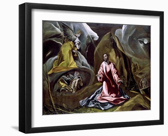 The Agony in the Garden-El Greco-Framed Giclee Print