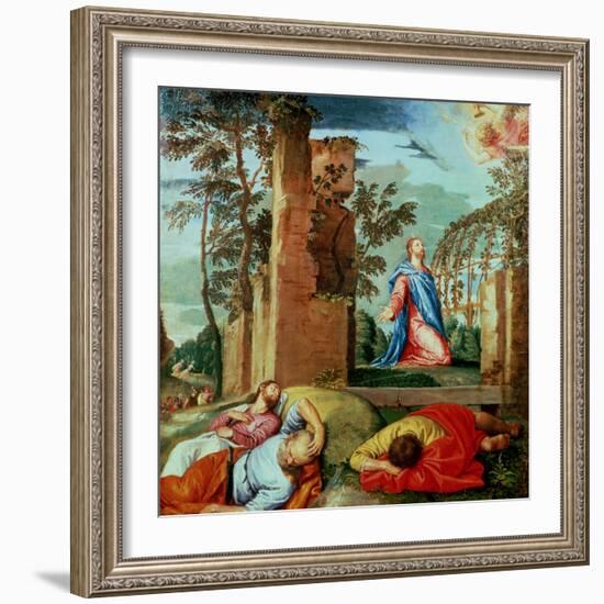 The Agony in the Garden-Paolo Veronese-Framed Giclee Print