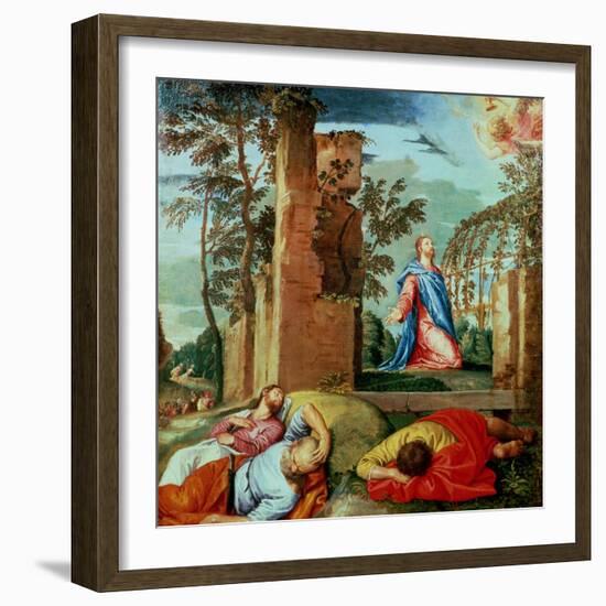 The Agony in the Garden-Paolo Veronese-Framed Giclee Print