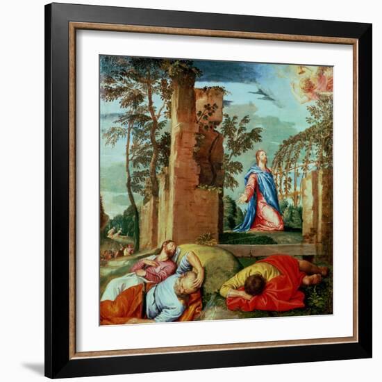 The Agony in the Garden-Paolo Veronese-Framed Giclee Print