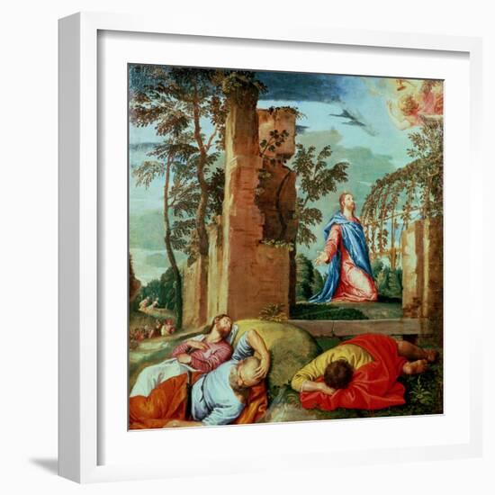 The Agony in the Garden-Paolo Veronese-Framed Giclee Print