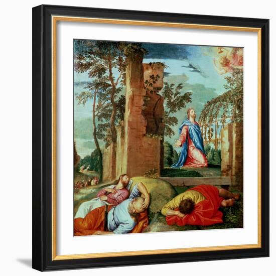 The Agony in the Garden-Paolo Veronese-Framed Giclee Print