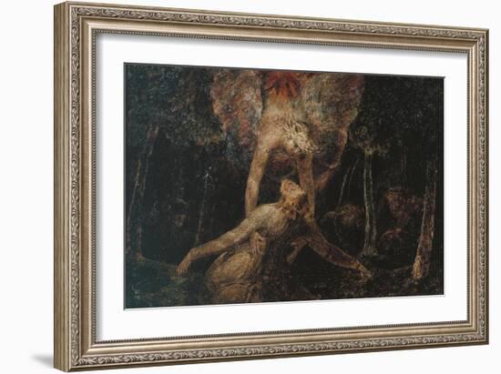 The Agony in the Garden-William Blake-Framed Giclee Print