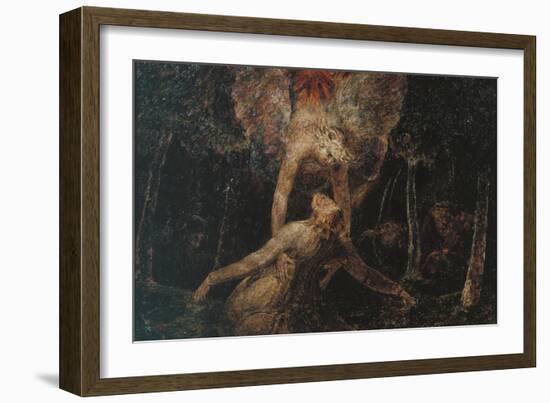 The Agony in the Garden-William Blake-Framed Giclee Print