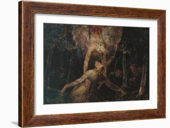 The Agony in the Garden-William Blake-Framed Giclee Print