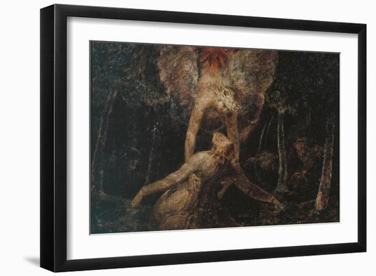 The Agony in the Garden-William Blake-Framed Giclee Print