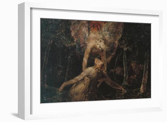 The Agony in the Garden-William Blake-Framed Giclee Print