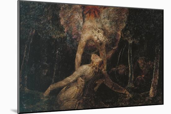 The Agony in the Garden-William Blake-Mounted Giclee Print