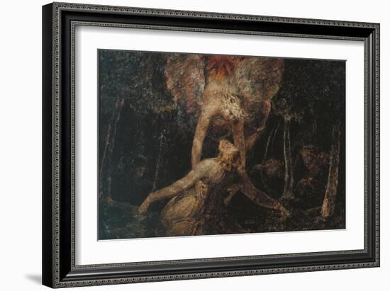 The Agony in the Garden-William Blake-Framed Giclee Print