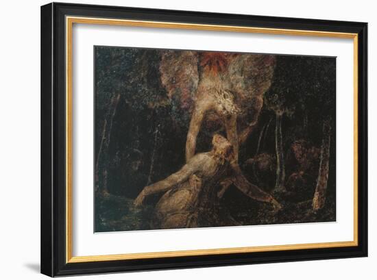 The Agony in the Garden-William Blake-Framed Giclee Print