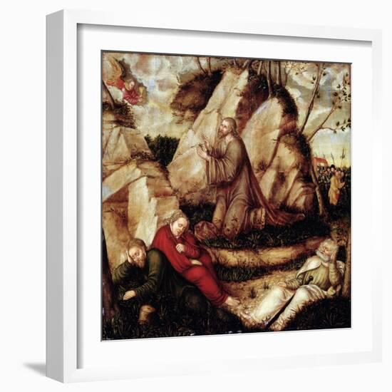 The Agony in the Garden-Lucas Cranach the Elder-Framed Giclee Print