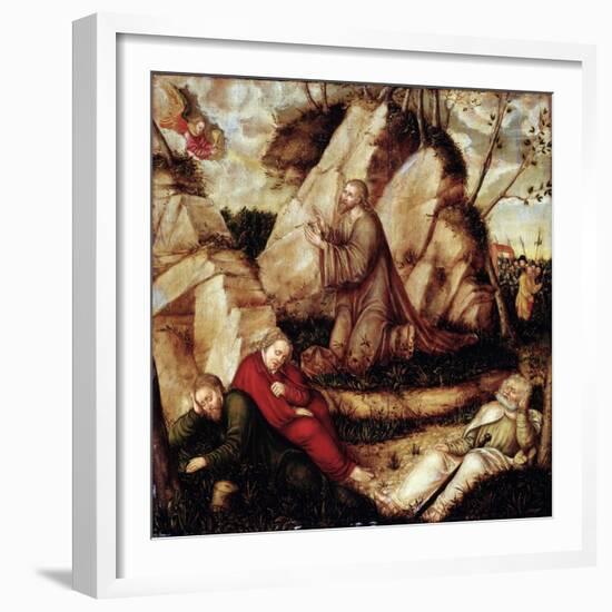 The Agony in the Garden-Lucas Cranach the Elder-Framed Giclee Print