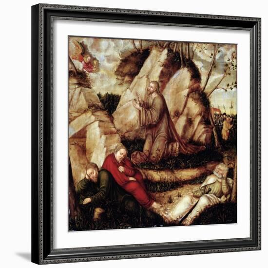 The Agony in the Garden-Lucas Cranach the Elder-Framed Giclee Print