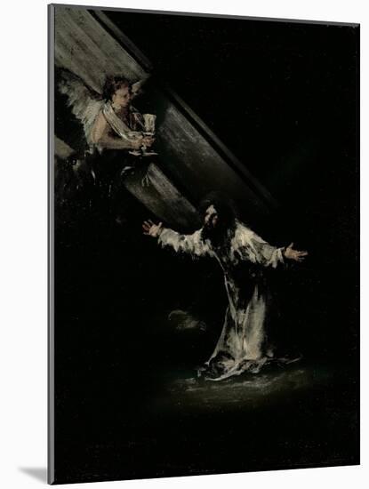 The Agony in the Garden-Francisco de Goya-Mounted Giclee Print