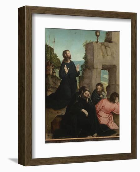 The Agony in the Garden-Juan de Flandes-Framed Giclee Print