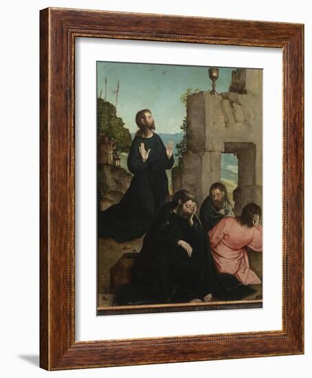 The Agony in the Garden-Juan de Flandes-Framed Giclee Print