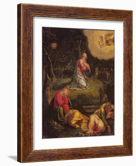 The Agony in the Garden-Paolo Veronese-Framed Giclee Print