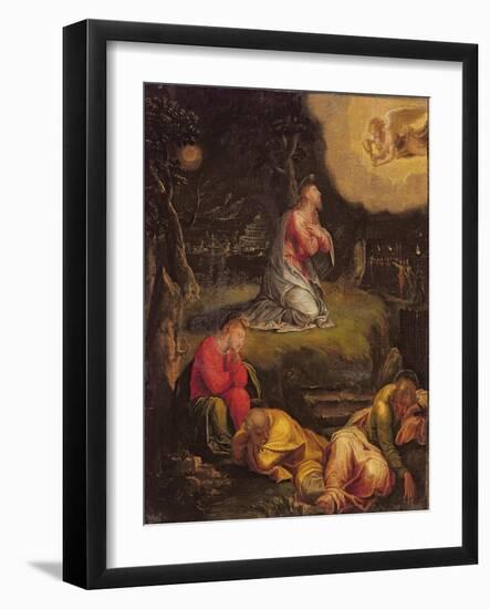 The Agony in the Garden-Paolo Veronese-Framed Giclee Print