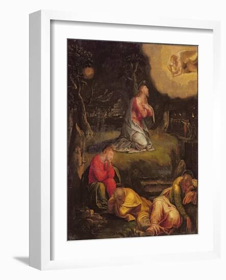 The Agony in the Garden-Paolo Veronese-Framed Giclee Print