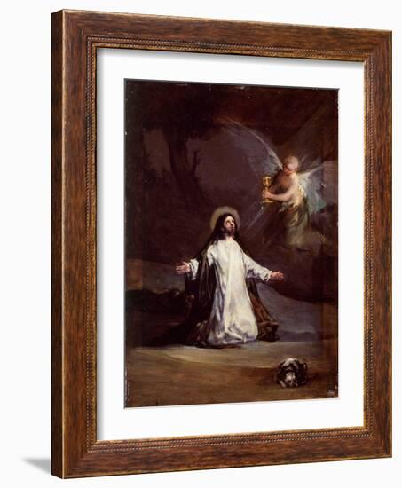 The Agony in the Garden-Francisco de Goya-Framed Giclee Print