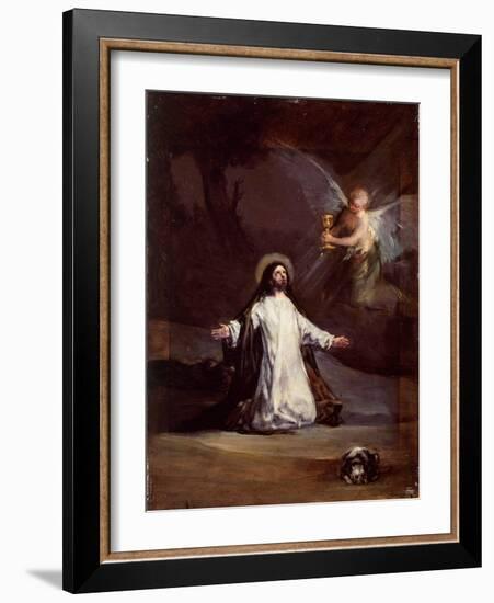 The Agony in the Garden-Francisco de Goya-Framed Giclee Print