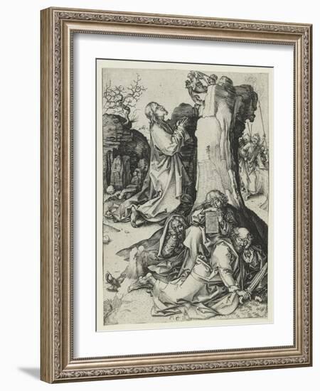 The Agony in the Garden-Martin Schongauer-Framed Giclee Print