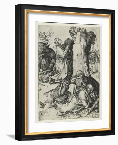 The Agony in the Garden-Martin Schongauer-Framed Giclee Print