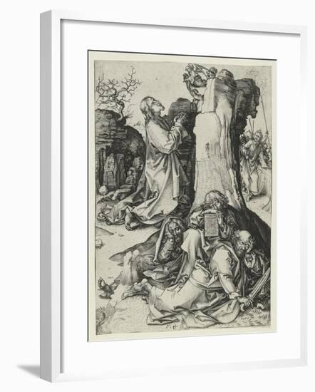 The Agony in the Garden-Martin Schongauer-Framed Giclee Print