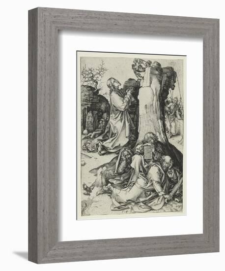 The Agony in the Garden-Martin Schongauer-Framed Giclee Print