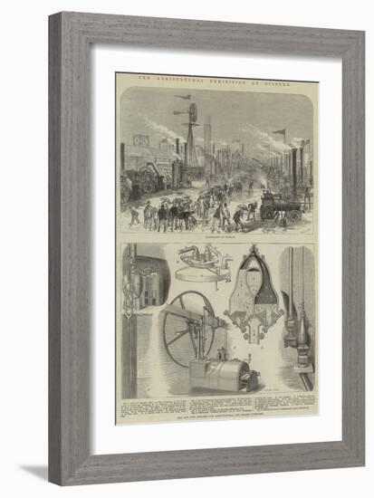 The Agricultural Exhibition at Kilburn-null-Framed Giclee Print