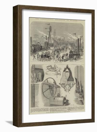 The Agricultural Exhibition at Kilburn-null-Framed Giclee Print