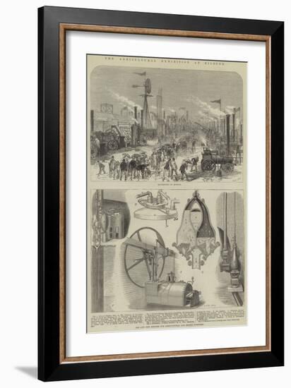 The Agricultural Exhibition at Kilburn-null-Framed Giclee Print