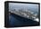 The Aircraft Carrier USS Nimitz Is Underway in the Arabian Gulf-null-Framed Premier Image Canvas