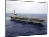 The Aircraft Carrier USS Nimitz Transits the Pacific Ocean-Stocktrek Images-Mounted Photographic Print