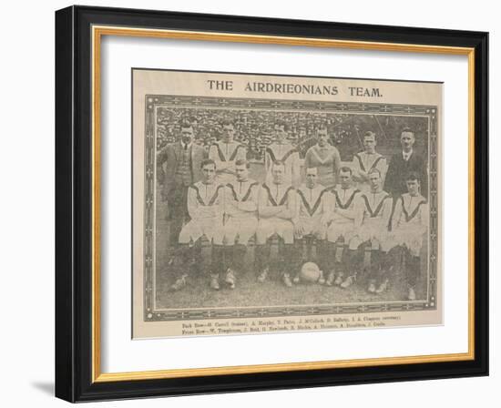 The Airdrieonians Team-null-Framed Giclee Print