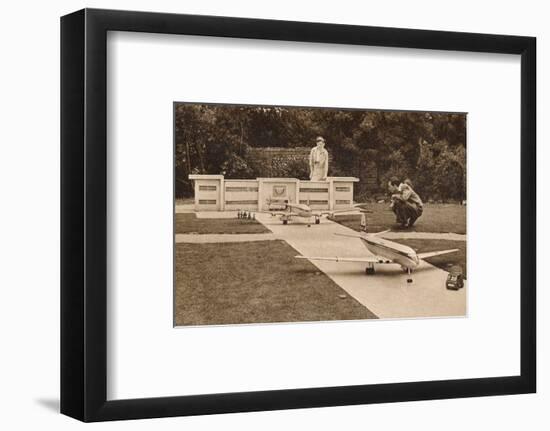 The Airport, the Model Village, West Cliff, Ramsgate, Kent, c1950s-Unknown-Framed Photographic Print