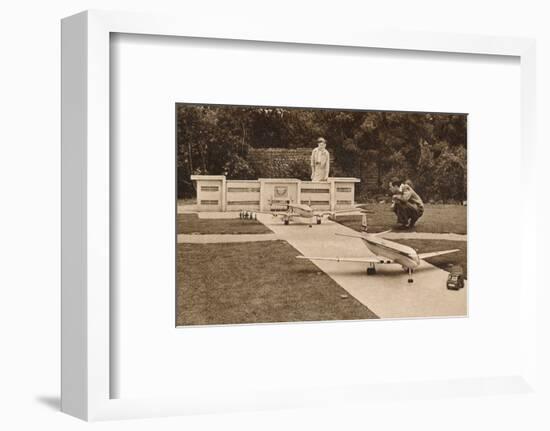 The Airport, the Model Village, West Cliff, Ramsgate, Kent, c1950s-Unknown-Framed Photographic Print