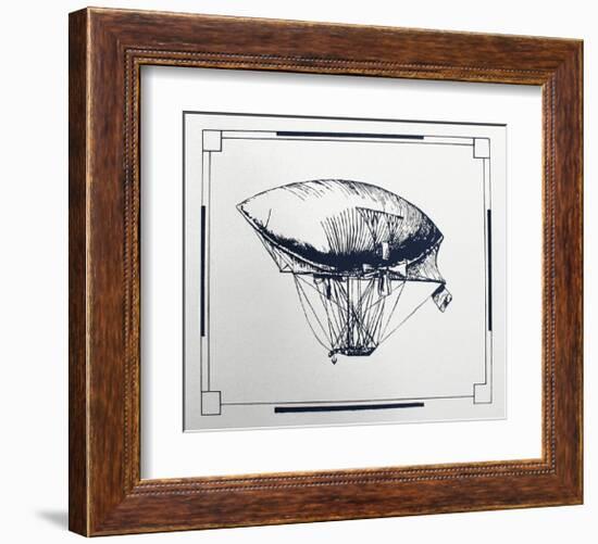 The Airship Affair, Part 2-Kara Smith-Framed Giclee Print