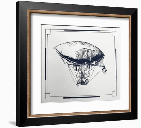 The Airship Affair, Part 2-Kara Smith-Framed Giclee Print