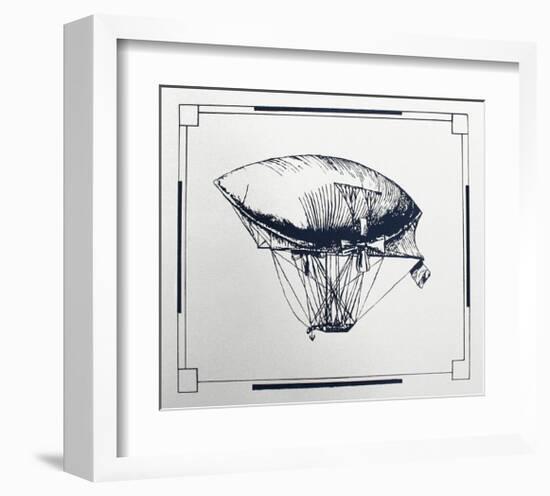 The Airship Affair, Part 2-Kara Smith-Framed Giclee Print