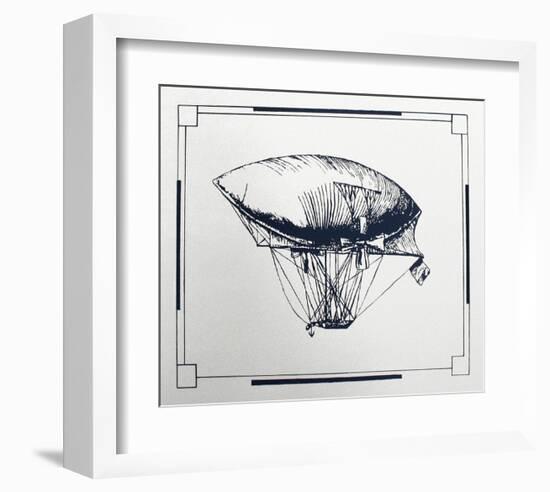 The Airship Affair, Part 2-Kara Smith-Framed Art Print