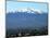 The Ajusco Mountain is Seen Behind Mexico City-null-Mounted Photographic Print